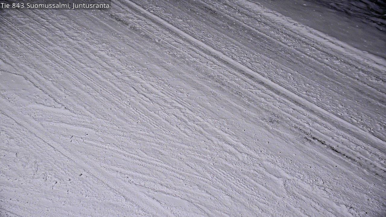 Weather Camera Image Road 843 Suomussalmi, Juntusranta, Suomussalmi, Kainuu