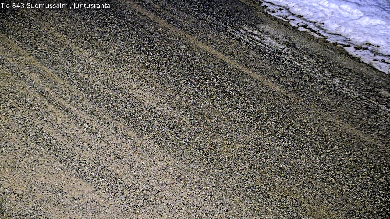Kelikamerat Kuva Tie 843 Suomussalmi, Juntusranta, Suomussalmi, Kainuu