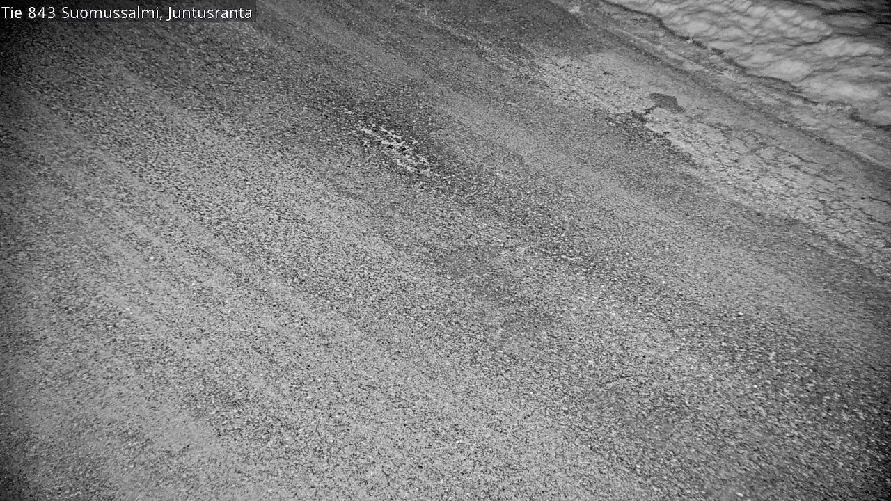 Kelikamerat Kuva Tie 843 Suomussalmi, Juntusranta, Suomussalmi, Kainuu