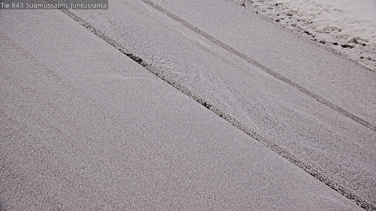 Kelikamerat Kuva Tie 843 Suomussalmi, Juntusranta, Suomussalmi, Kainuu