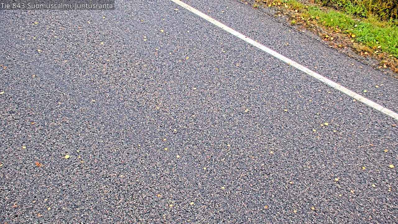 Weather Camera Image Road 843 Suomussalmi, Juntusranta, Suomussalmi, Kainuu