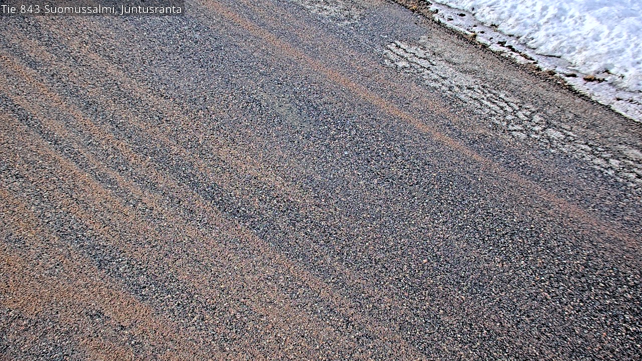 Kelikamerat Kuva Tie 843 Suomussalmi, Juntusranta, Suomussalmi, Kainuu