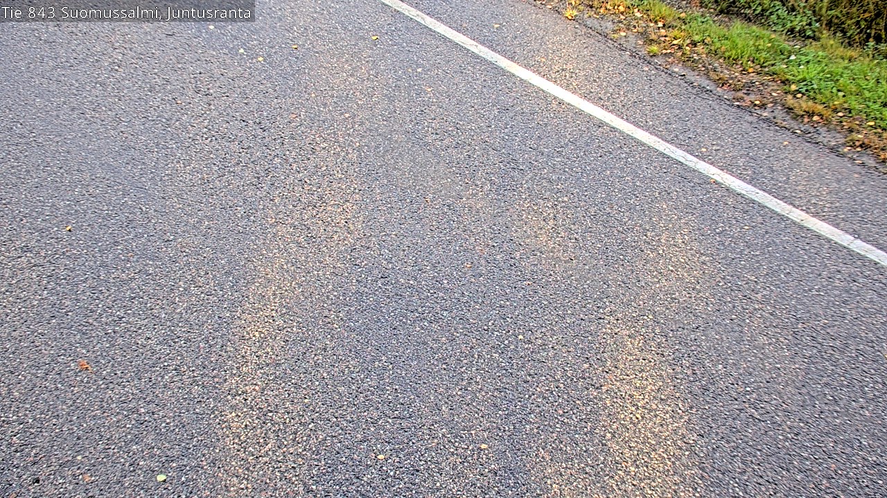 Weather Camera Image Road 843 Suomussalmi, Juntusranta, Suomussalmi, Kainuu