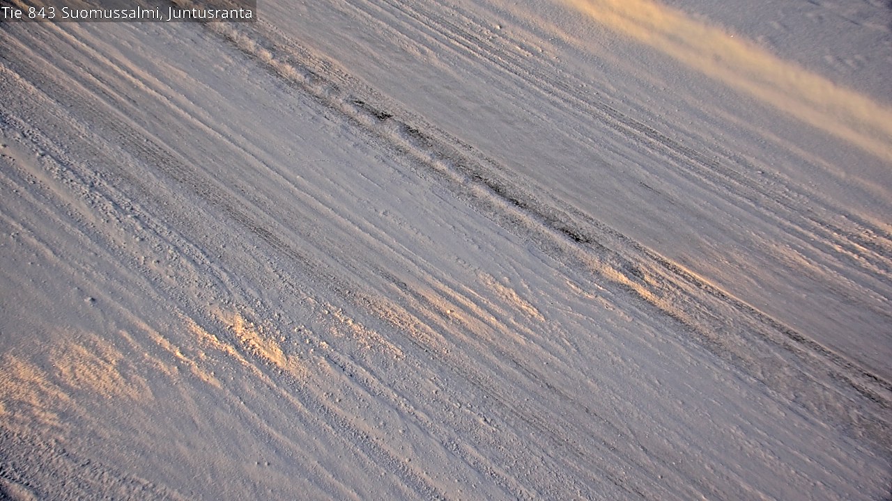 Kelikamerat Kuva Tie 843 Suomussalmi, Juntusranta, Suomussalmi, Kainuu