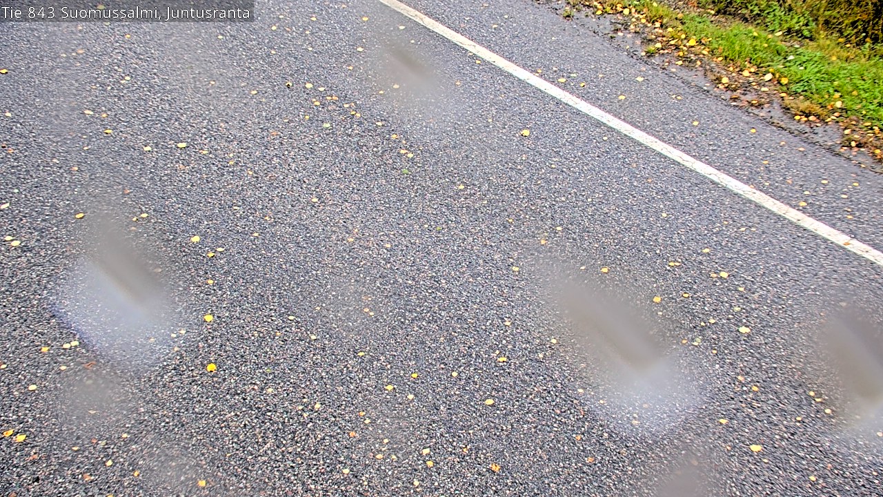 Weather Camera Image Road 843 Suomussalmi, Juntusranta, Suomussalmi, Kainuu