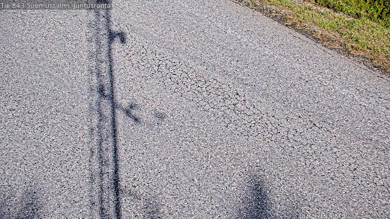 Weather Camera Image Road 843 Suomussalmi, Juntusranta, Suomussalmi, Kainuu