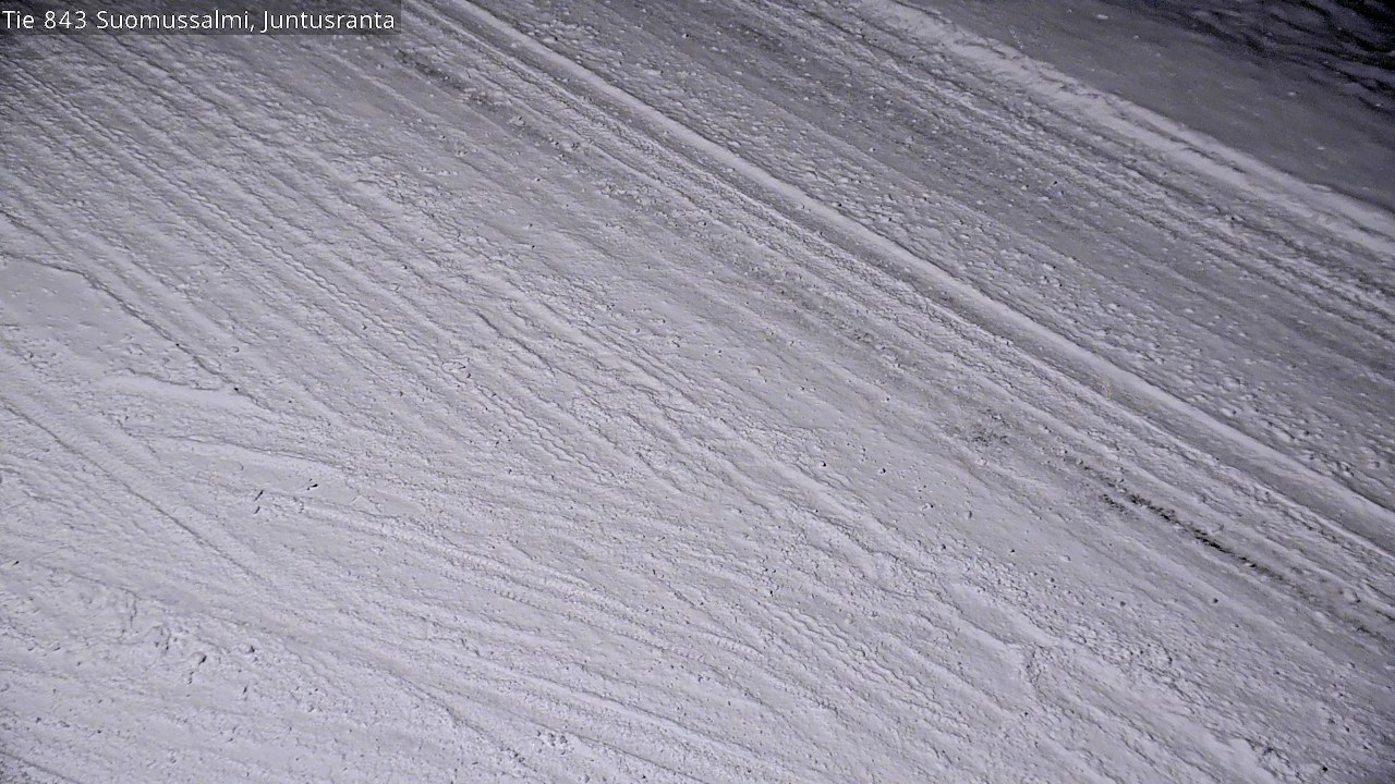 Weather Camera Image Road 843 Suomussalmi, Juntusranta, Suomussalmi, Kainuu