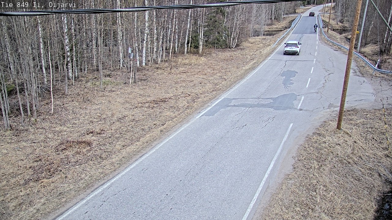 Weather Camera Image Road 849 Ii Oijärvi, Ii, Pohjois-Pohjanmaa