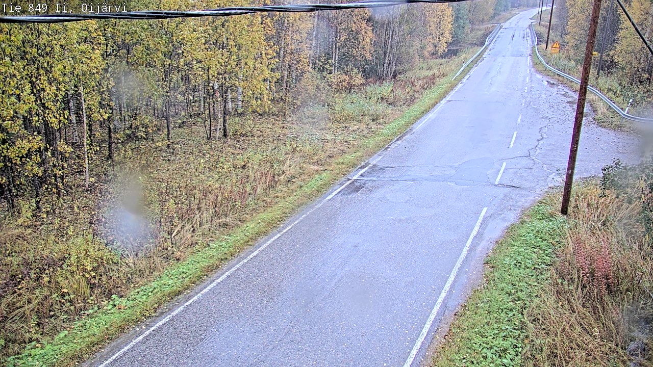 Weather Camera Image Road 849 Ii Oijärvi, Ii, Pohjois-Pohjanmaa