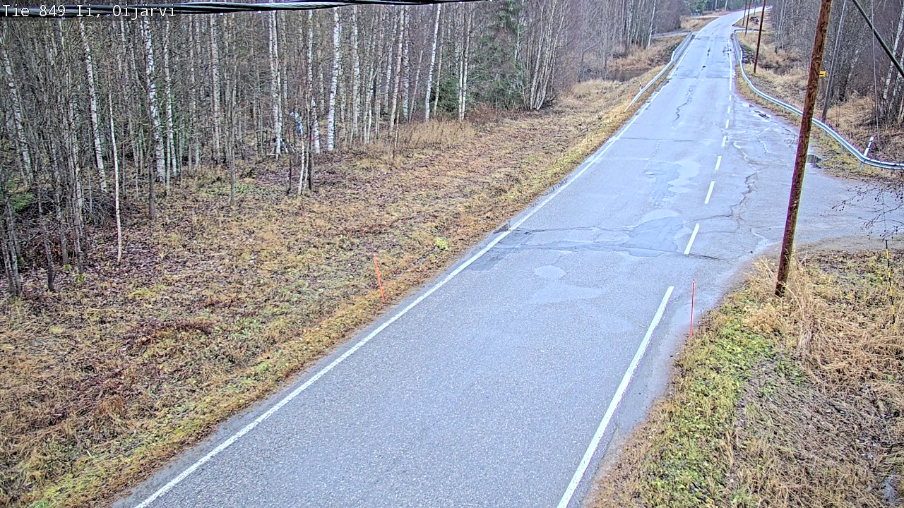 Weather Camera Image Road 849 Ii Oijärvi, Ii, Pohjois-Pohjanmaa