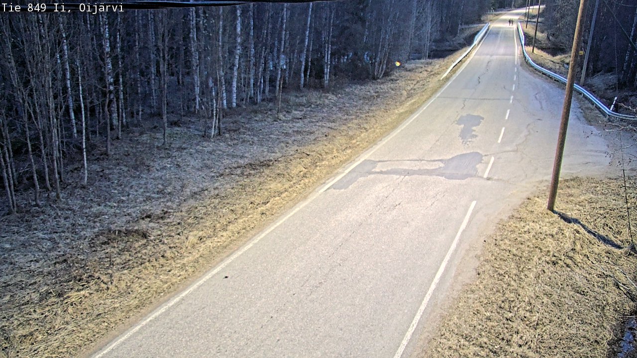 Weather Camera Image Road 849 Ii Oijärvi, Ii, Pohjois-Pohjanmaa