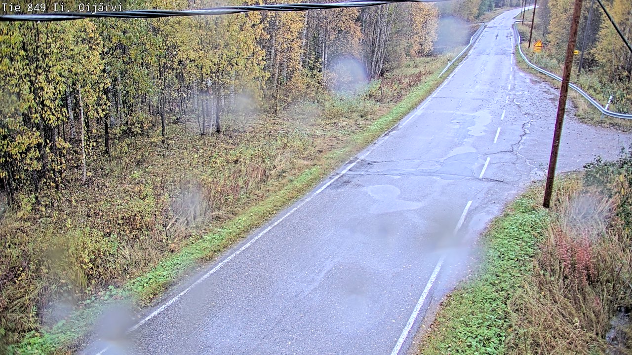 Weather Camera Image Road 849 Ii Oijärvi, Ii, Pohjois-Pohjanmaa