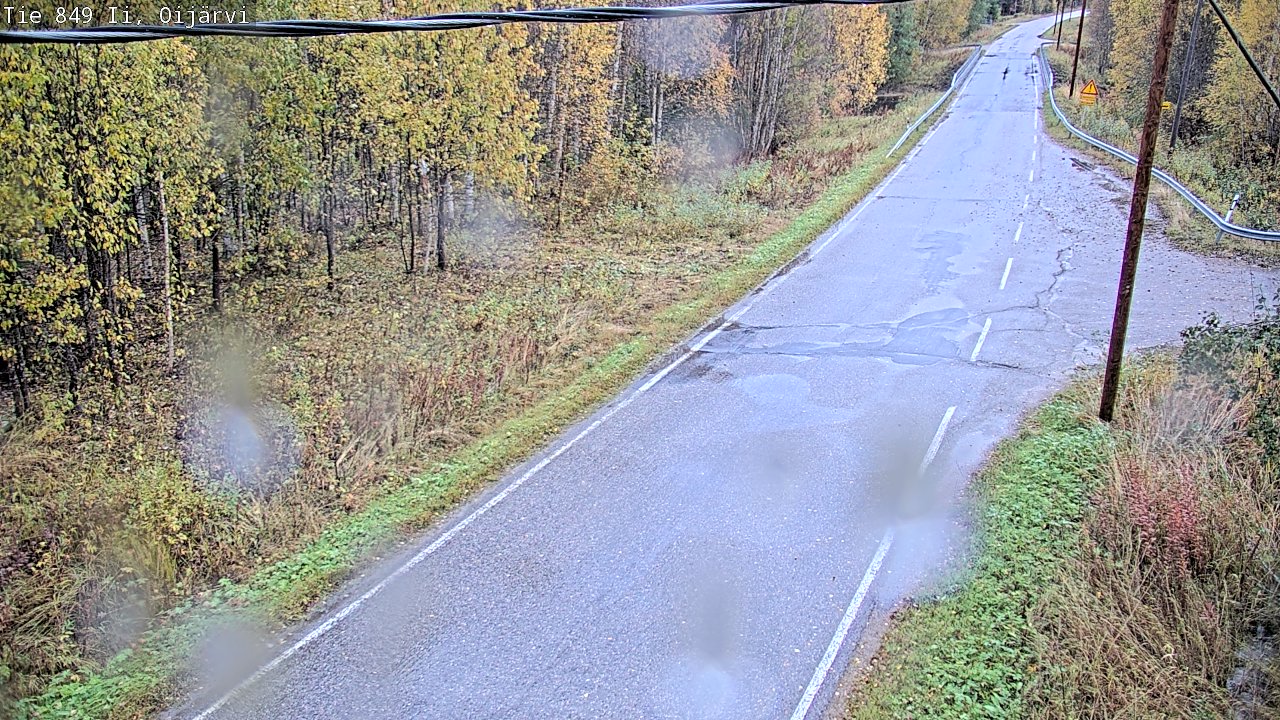 Weather Camera Image Road 849 Ii Oijärvi, Ii, Pohjois-Pohjanmaa
