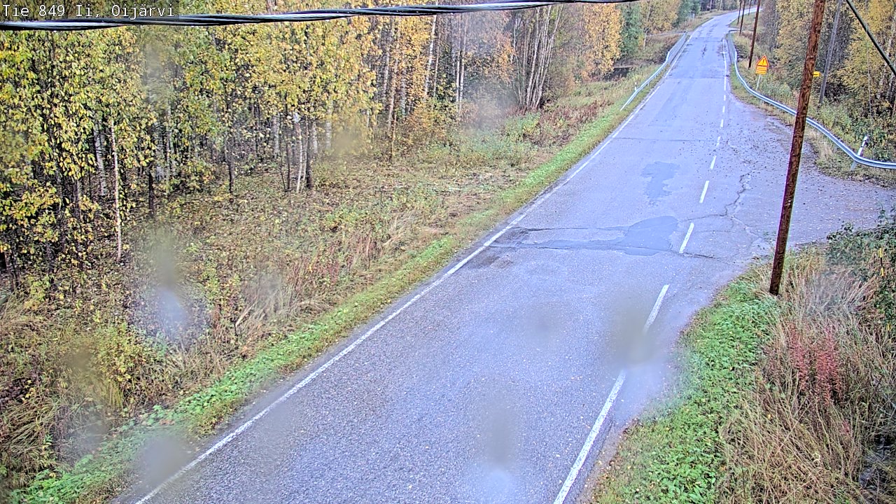 Weather Camera Image Road 849 Ii Oijärvi, Ii, Pohjois-Pohjanmaa