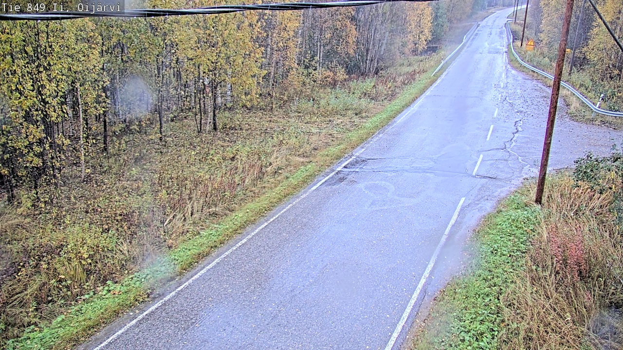 Weather Camera Image Road 849 Ii Oijärvi, Ii, Pohjois-Pohjanmaa