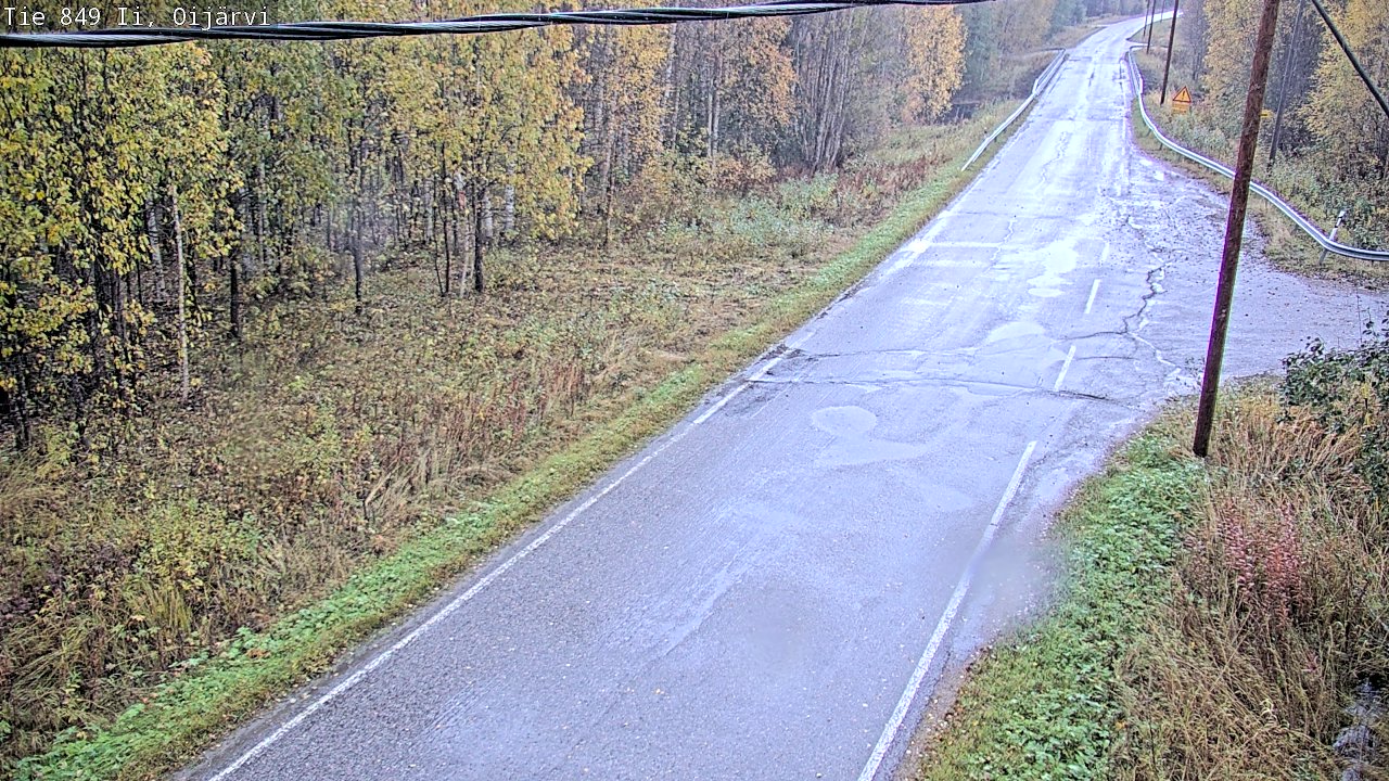 Weather Camera Image Road 849 Ii Oijärvi, Ii, Pohjois-Pohjanmaa