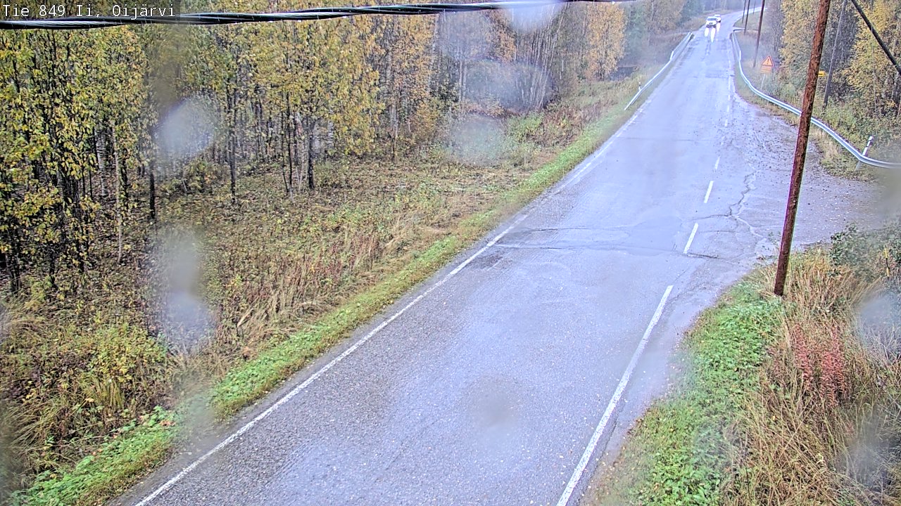 Weather Camera Image Road 849 Ii Oijärvi, Ii, Pohjois-Pohjanmaa