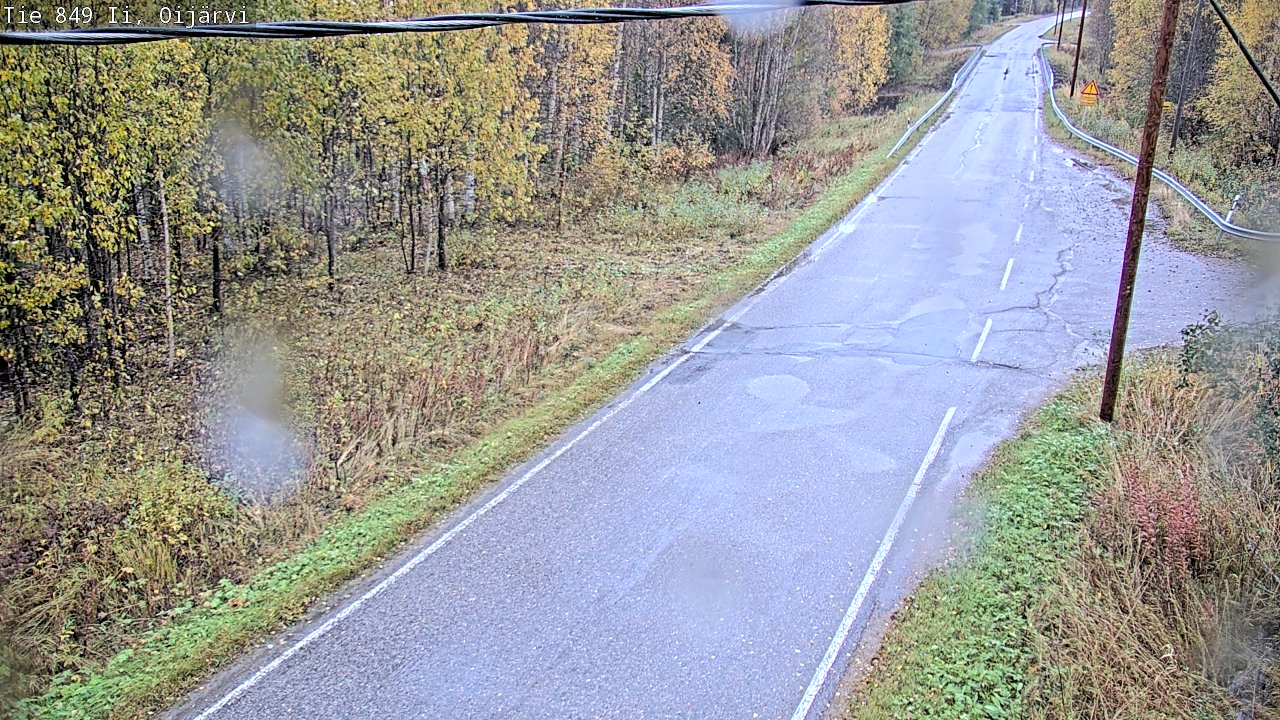 Weather Camera Image Road 849 Ii Oijärvi, Ii, Pohjois-Pohjanmaa