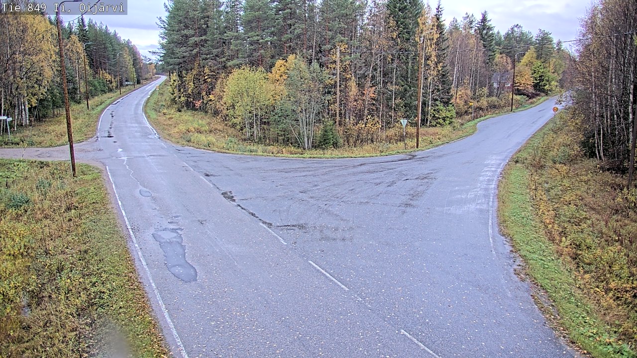 Weather Camera Image Road 849 Ii Oijärvi, Ii, Pohjois-Pohjanmaa