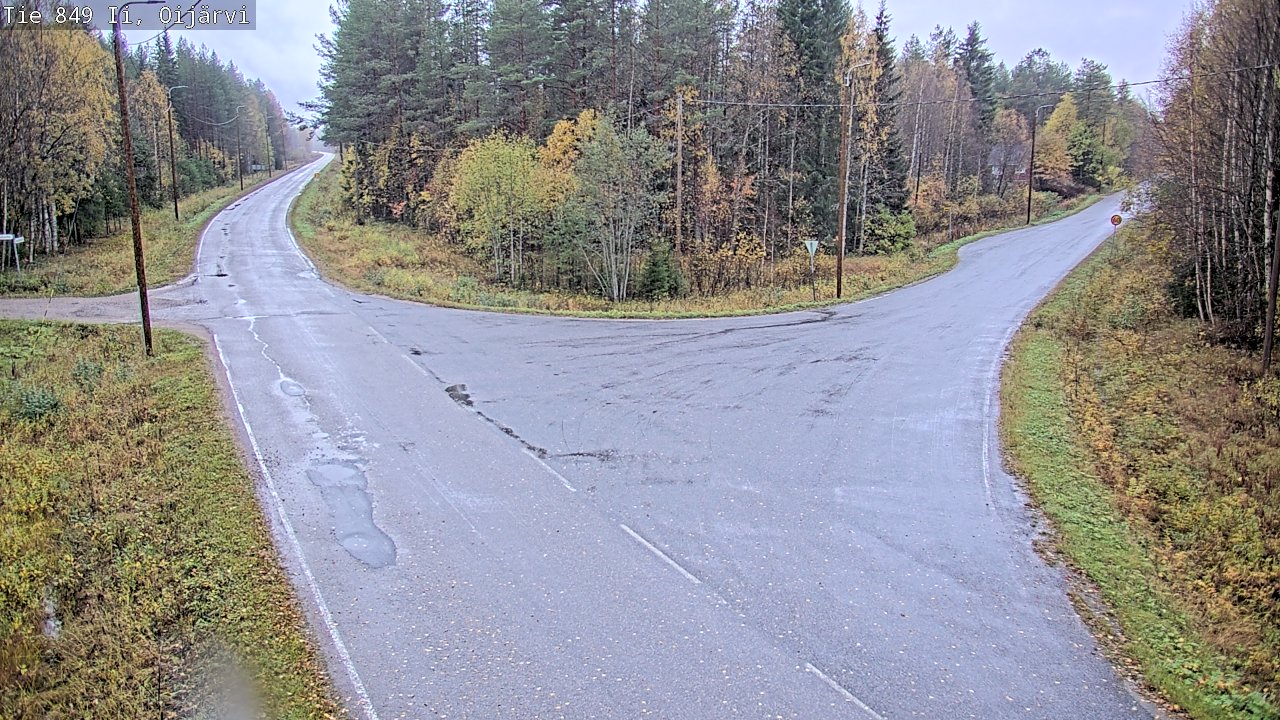 Weather Camera Image Road 849 Ii Oijärvi, Ii, Pohjois-Pohjanmaa
