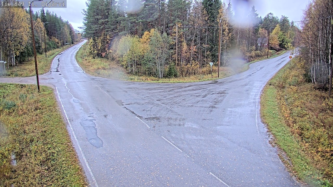 Weather Camera Image Road 849 Ii Oijärvi, Ii, Pohjois-Pohjanmaa