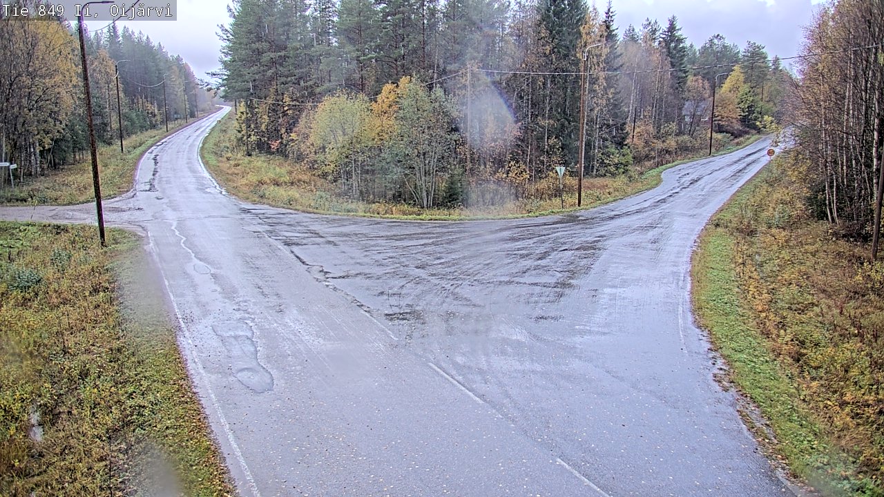 Weather Camera Image Road 849 Ii Oijärvi, Ii, Pohjois-Pohjanmaa