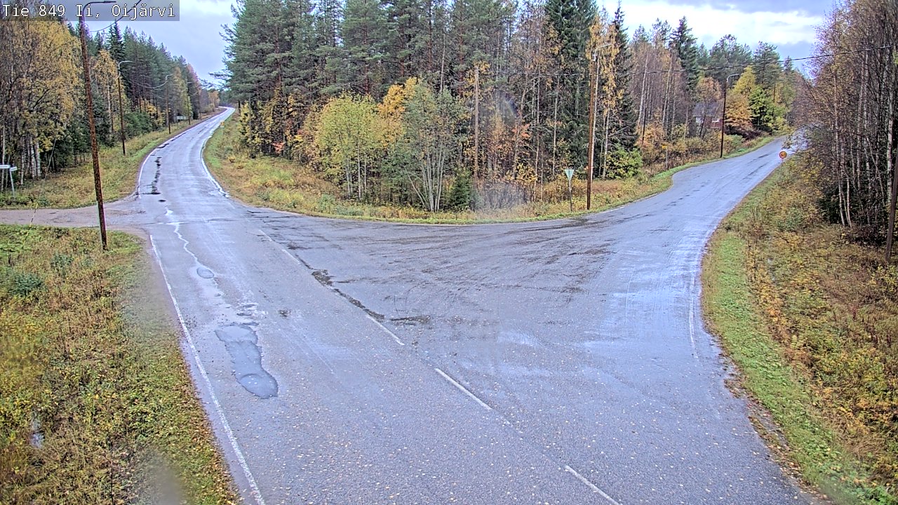 Weather Camera Image Road 849 Ii Oijärvi, Ii, Pohjois-Pohjanmaa