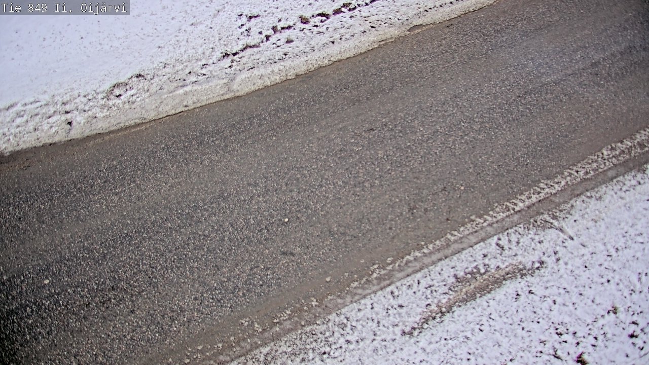 Weather Camera Image Road 849 Ii Oijärvi, Ii, Pohjois-Pohjanmaa
