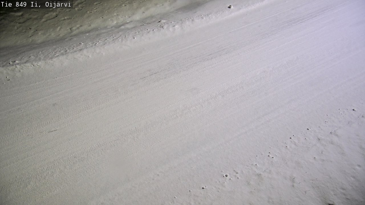 Weather Camera Image Väg 849 Ijo Oijärvi, Ii, Pohjois-Pohjanmaa