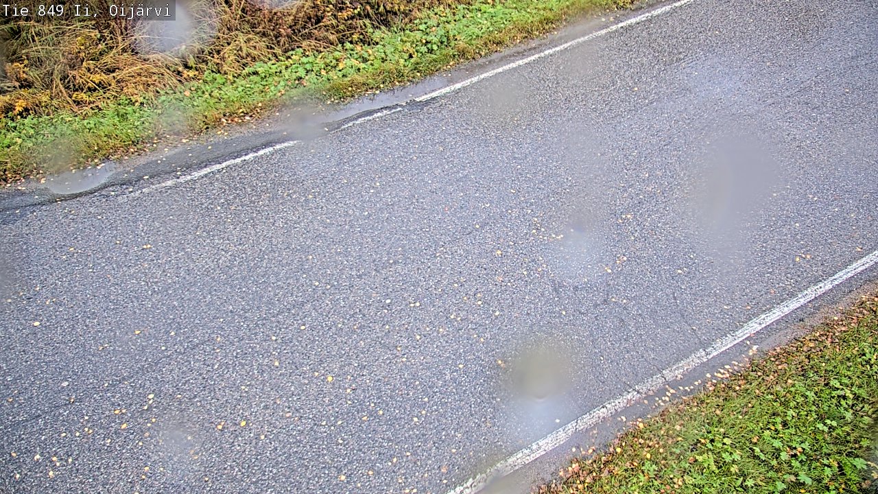 Weather Camera Image Road 849 Ii Oijärvi, Ii, Pohjois-Pohjanmaa