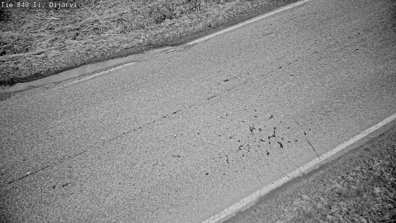 Weather Camera Image Road 849 Ii Oijärvi, Ii, Pohjois-Pohjanmaa