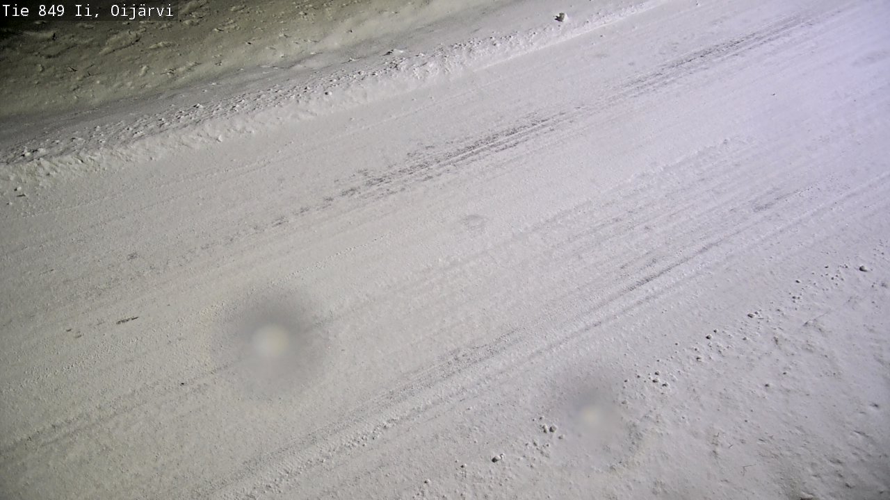 Weather Camera Image Väg 849 Ijo Oijärvi, Ii, Pohjois-Pohjanmaa