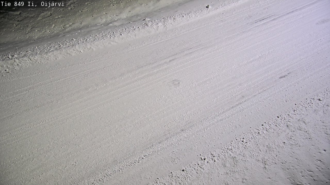 Weather Camera Image Väg 849 Ijo Oijärvi, Ii, Pohjois-Pohjanmaa