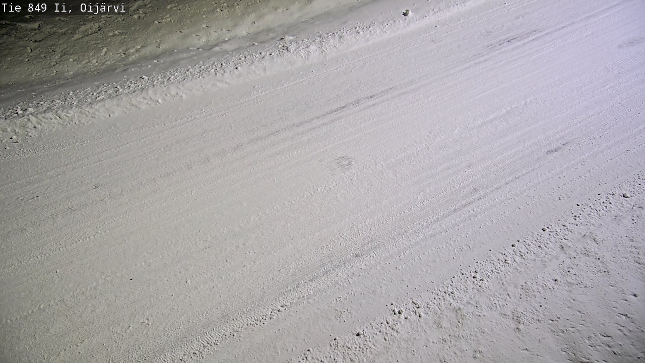 Weather Camera Image Väg 849 Ijo Oijärvi, Ii, Pohjois-Pohjanmaa