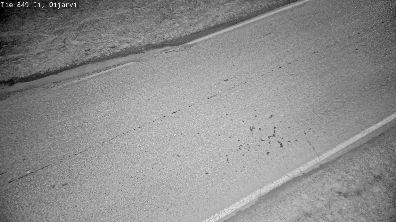Weather Camera Image Road 849 Ii Oijärvi, Ii, Pohjois-Pohjanmaa