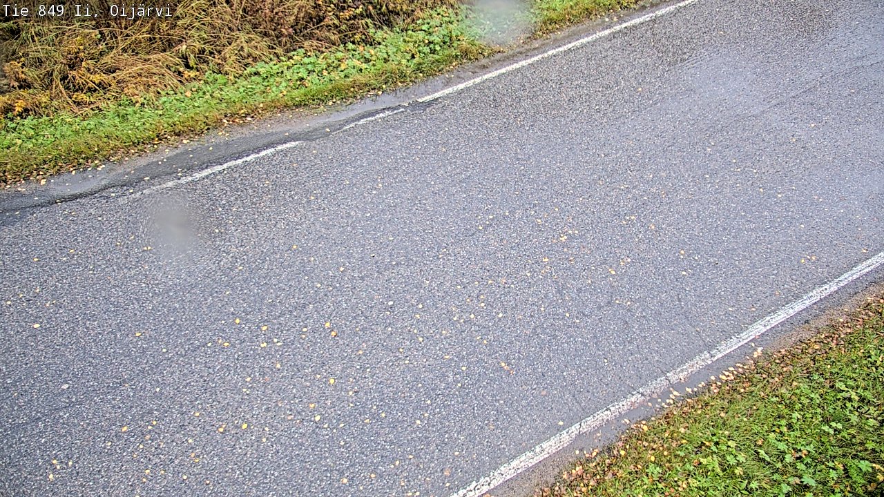 Weather Camera Image Road 849 Ii Oijärvi, Ii, Pohjois-Pohjanmaa