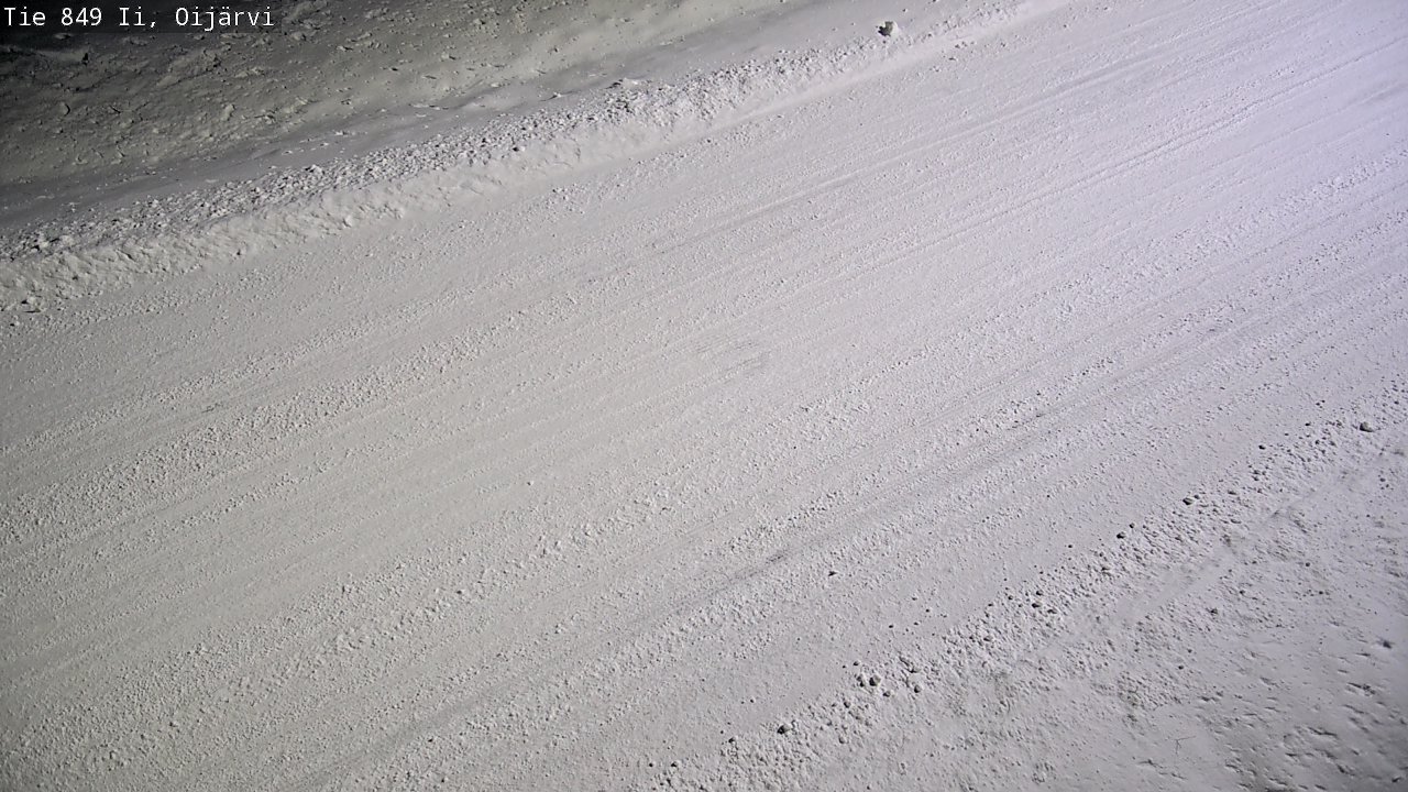 Weather Camera Image Väg 849 Ijo Oijärvi, Ii, Pohjois-Pohjanmaa