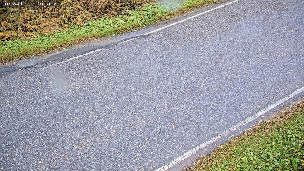Weather Camera Image Road 849 Ii Oijärvi, Ii, Pohjois-Pohjanmaa
