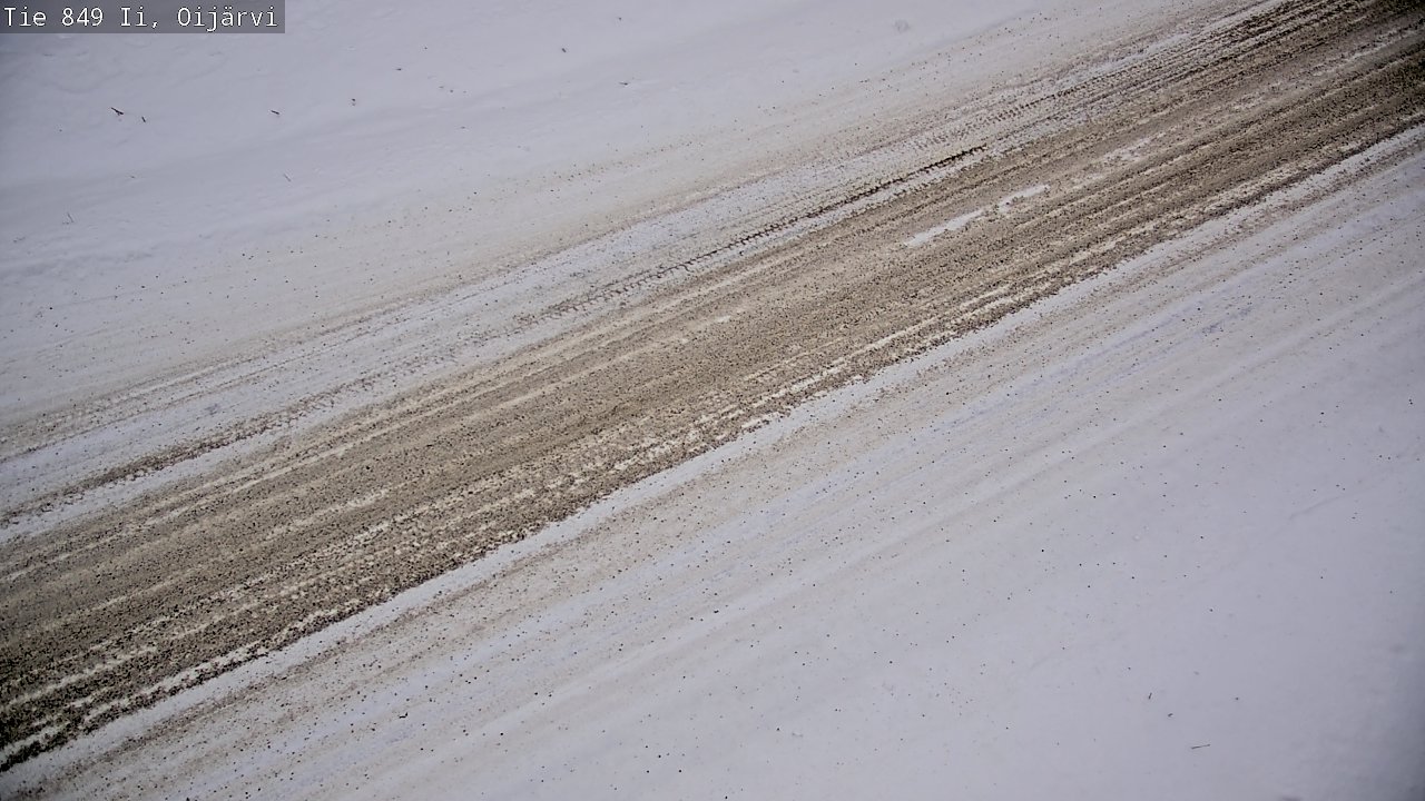 Weather Camera Image Road 849 Ii Oijärvi, Ii, Pohjois-Pohjanmaa