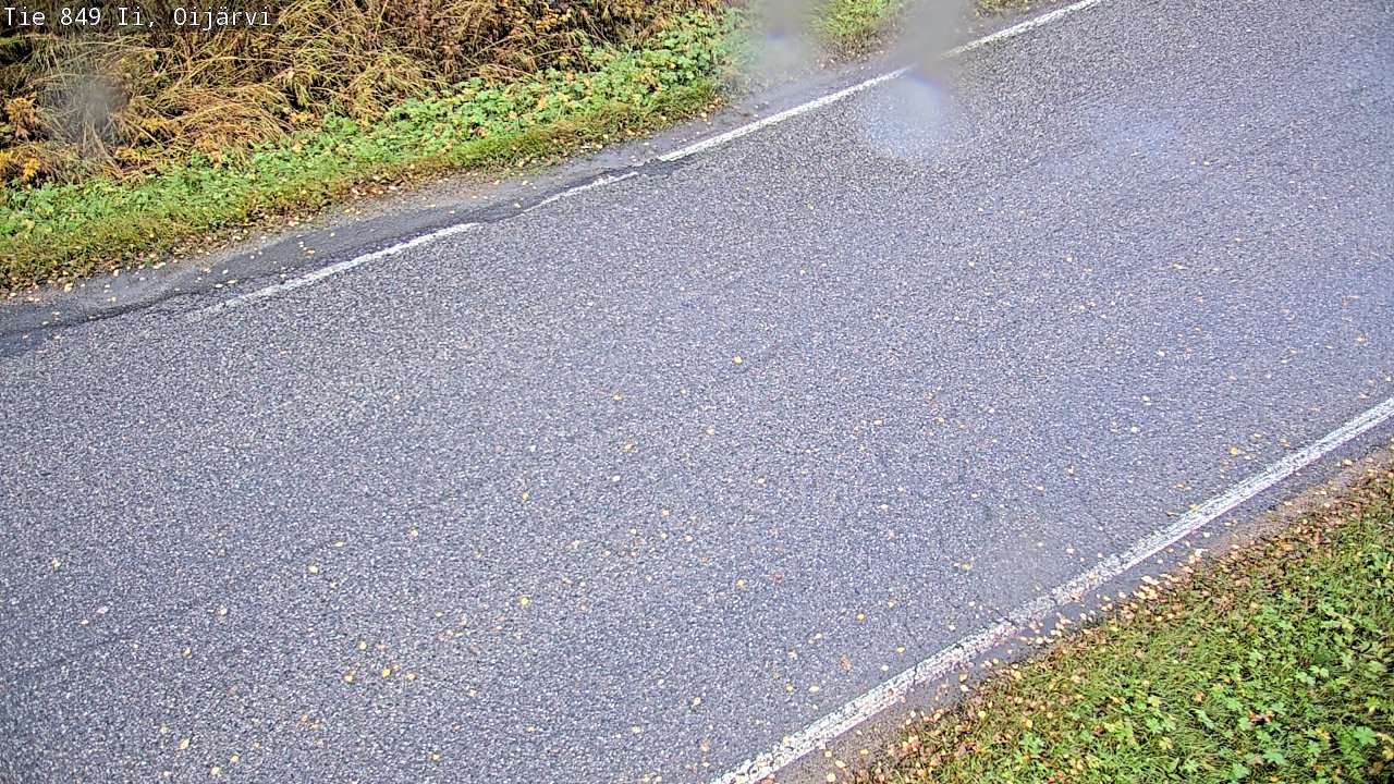 Weather Camera Image Väg 849 Ijo Oijärvi, Ii, Pohjois-Pohjanmaa
