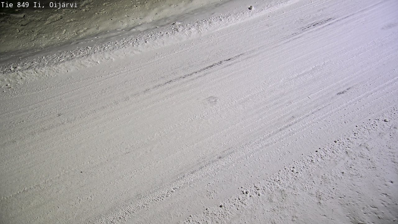 Weather Camera Image Väg 849 Ijo Oijärvi, Ii, Pohjois-Pohjanmaa