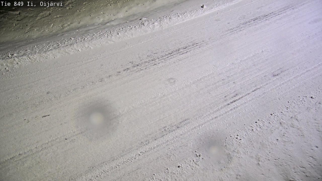 Weather Camera Image Väg 849 Ijo Oijärvi, Ii, Pohjois-Pohjanmaa