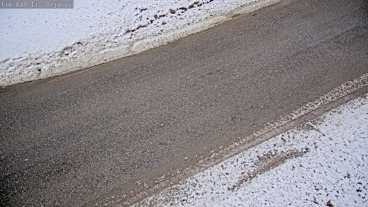 Weather Camera Image Road 849 Ii Oijärvi, Ii, Pohjois-Pohjanmaa