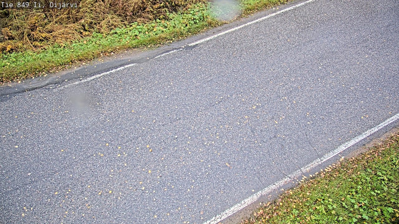 Weather Camera Image Road 849 Ii Oijärvi, Ii, Pohjois-Pohjanmaa