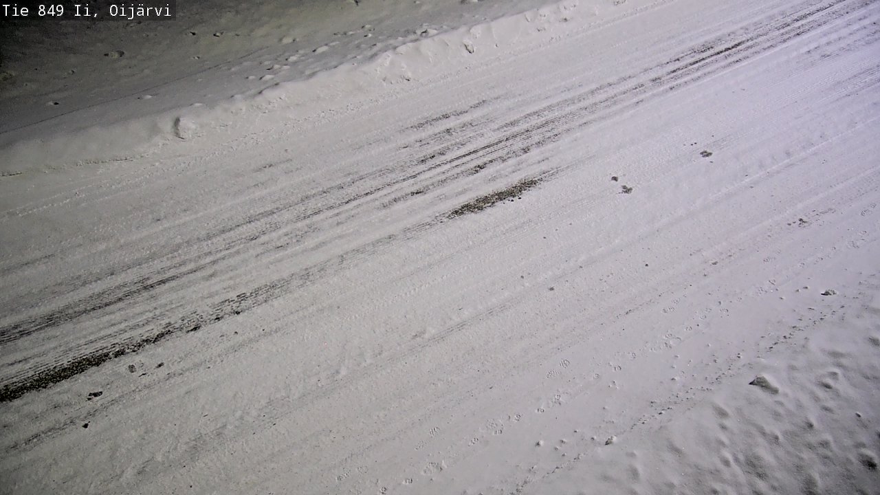 Weather Camera Image Road 849 Ii Oijärvi, Ii, Pohjois-Pohjanmaa