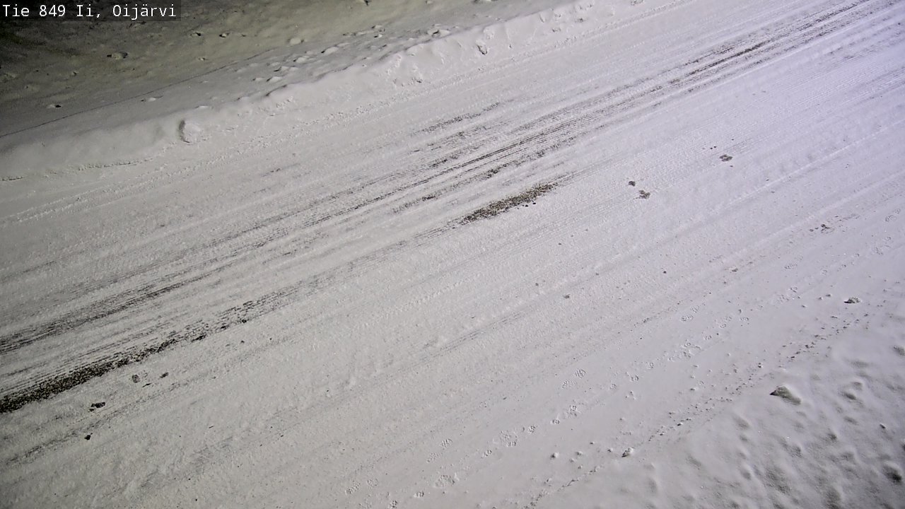 Weather Camera Image Road 849 Ii Oijärvi, Ii, Pohjois-Pohjanmaa