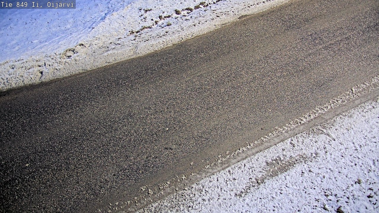 Weather Camera Image Road 849 Ii Oijärvi, Ii, Pohjois-Pohjanmaa