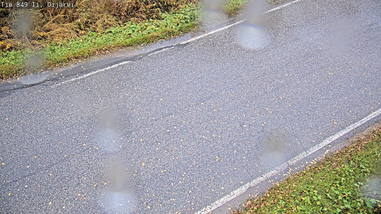 Weather Camera Image Road 849 Ii Oijärvi, Ii, Pohjois-Pohjanmaa