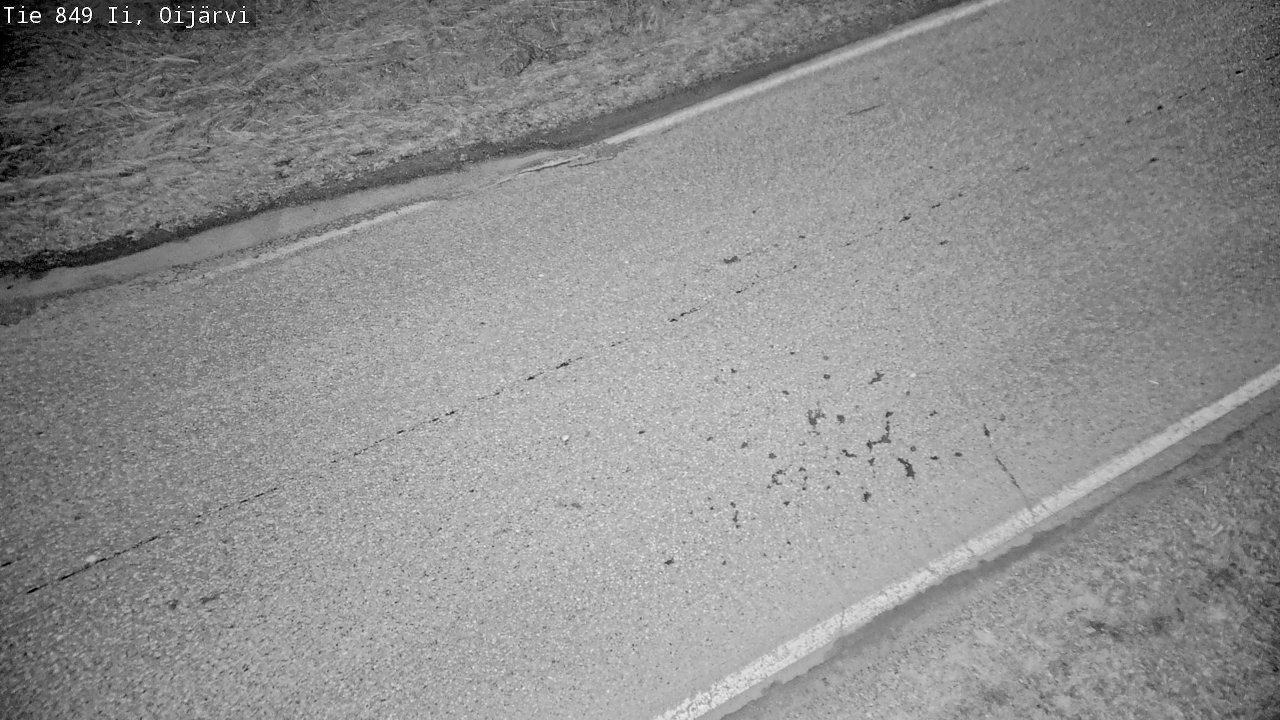 Weather Camera Image Road 849 Ii Oijärvi, Ii, Pohjois-Pohjanmaa
