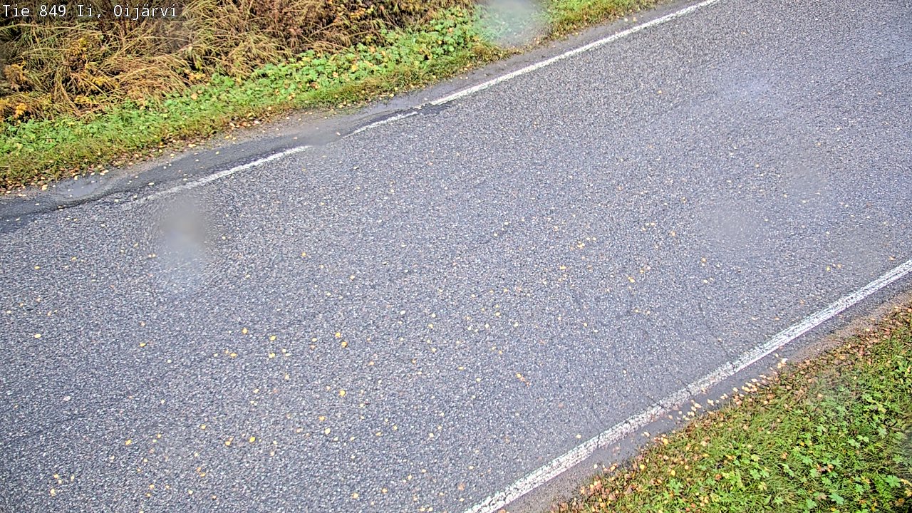 Weather Camera Image Road 849 Ii Oijärvi, Ii, Pohjois-Pohjanmaa